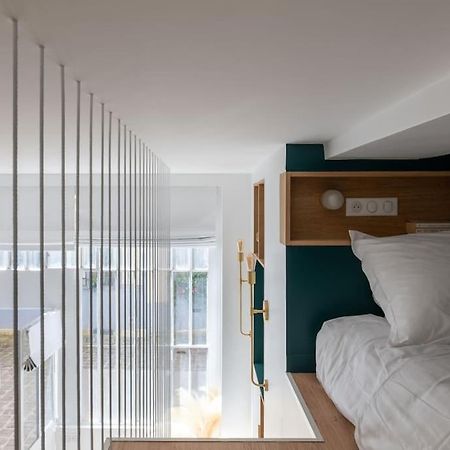 Bel Appartement D'Architecte Au Coeur De París Exterior foto