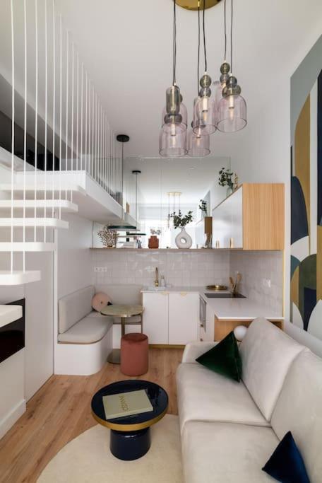 Bel Appartement D'Architecte Au Coeur De París Exterior foto